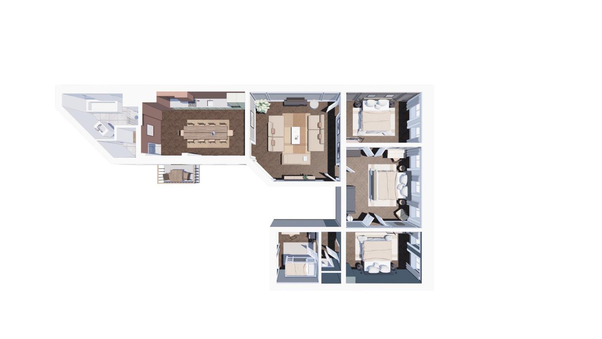 Large 4 Bedroom With Balcony & Bathtub In Cph City Κοπεγχάγη Εξωτερικό φωτογραφία